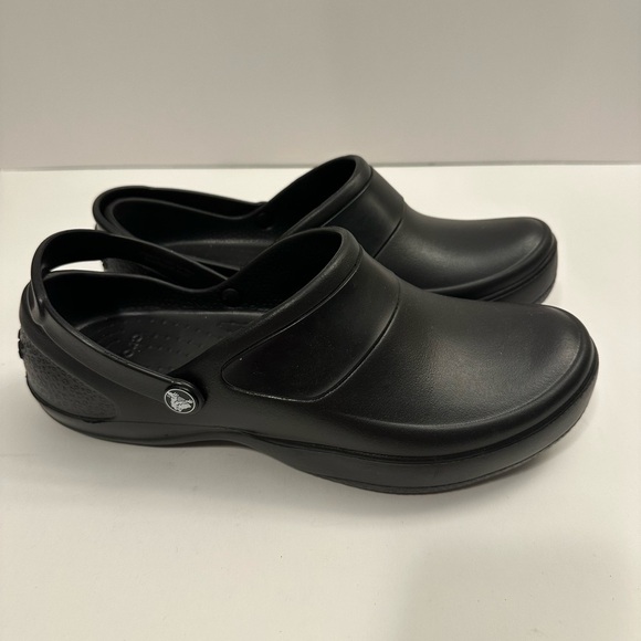 Crocs Women's Mercy Work Clog Black Size 10 - Picture 4 of 14